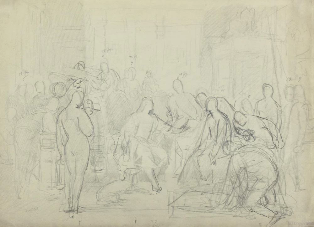 Peter Johann Nepomuk Geiger - gruppo di persone
